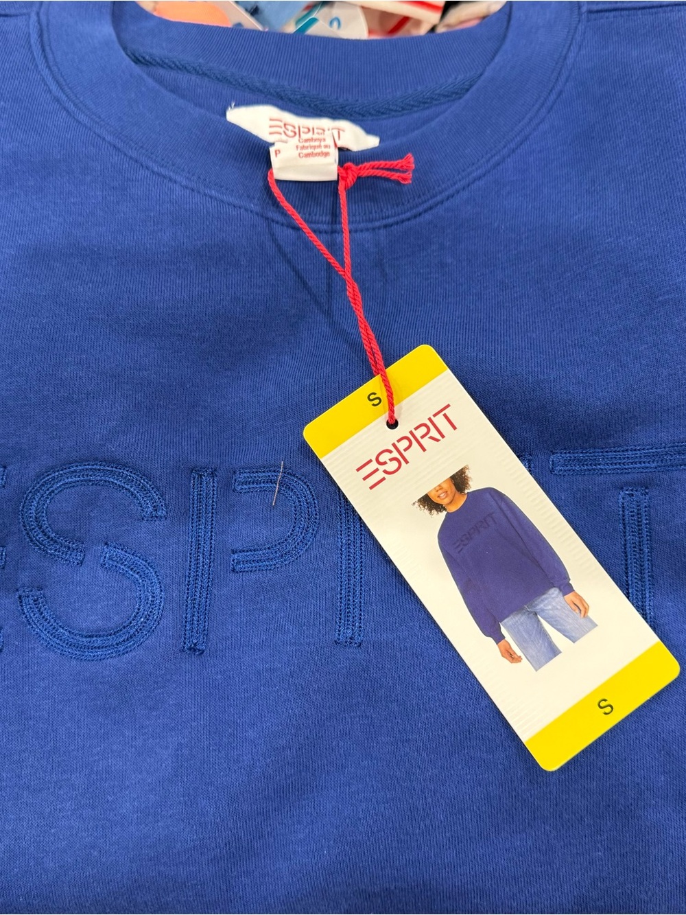 Esprit Royal Blue Crew Neck Sweater